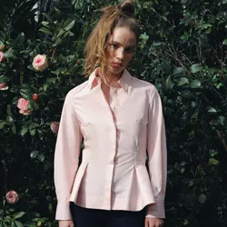 Camisa Rosa Pastel