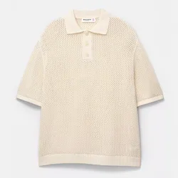 Camisa tejida blanca 