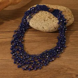 Collar azul