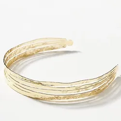 Collar rígido dorado