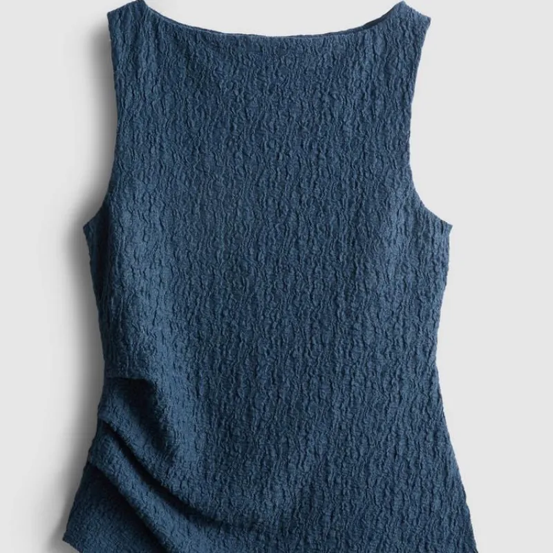Conjunto de blusa y pantalón Azul Oscuro