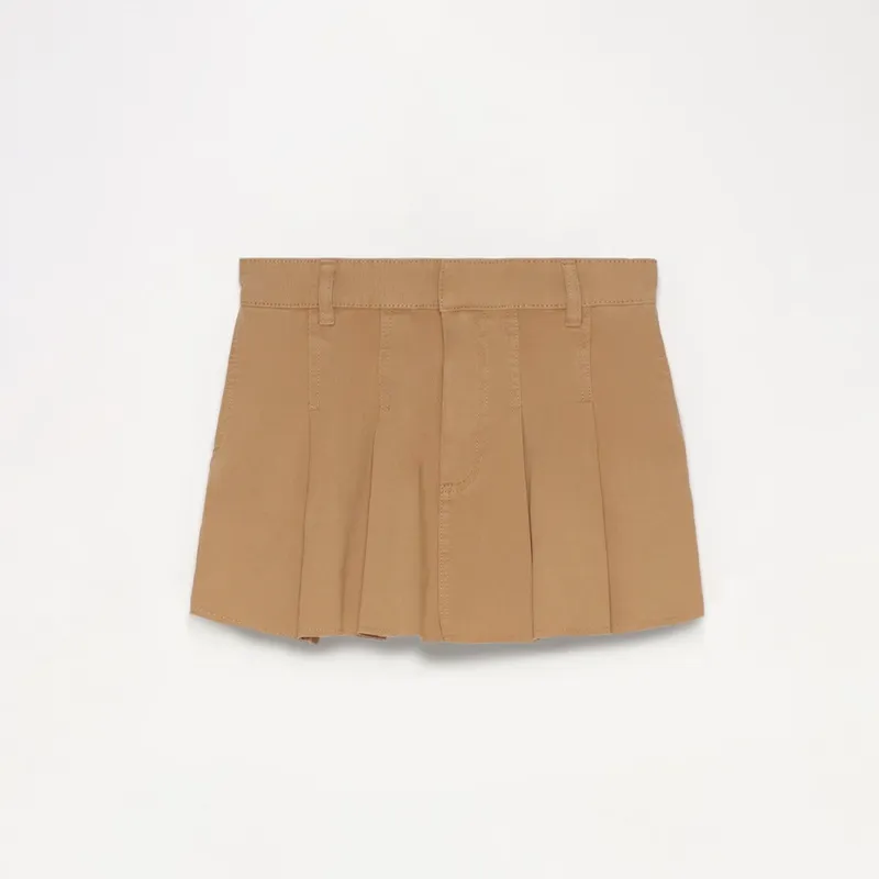 Falda corta tabla denim