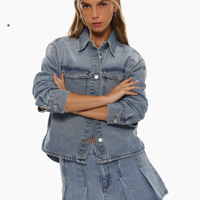 Falda Denim oscura 