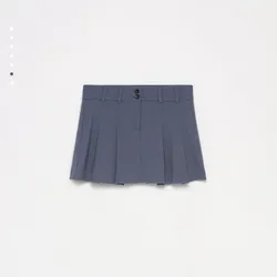 Falda gris oscuro