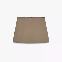 Falda mini puntilla 