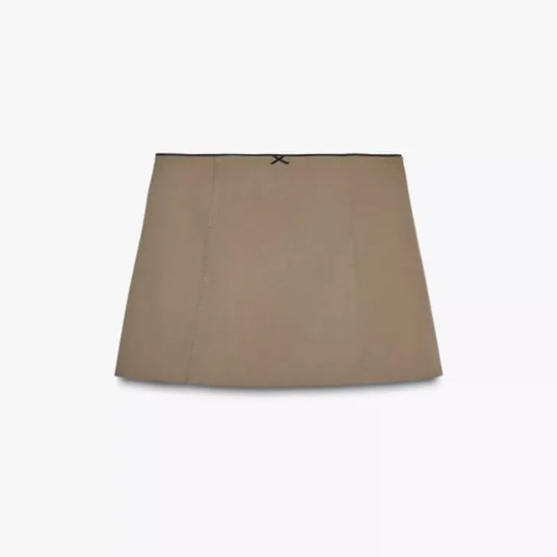 Falda mini puntilla 