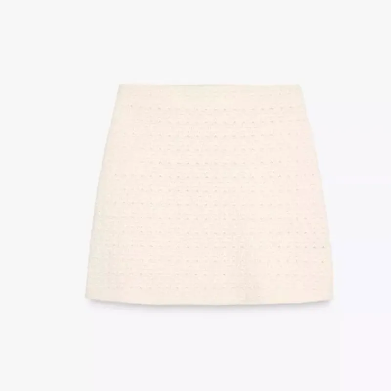 Falda pantalón estructura punto