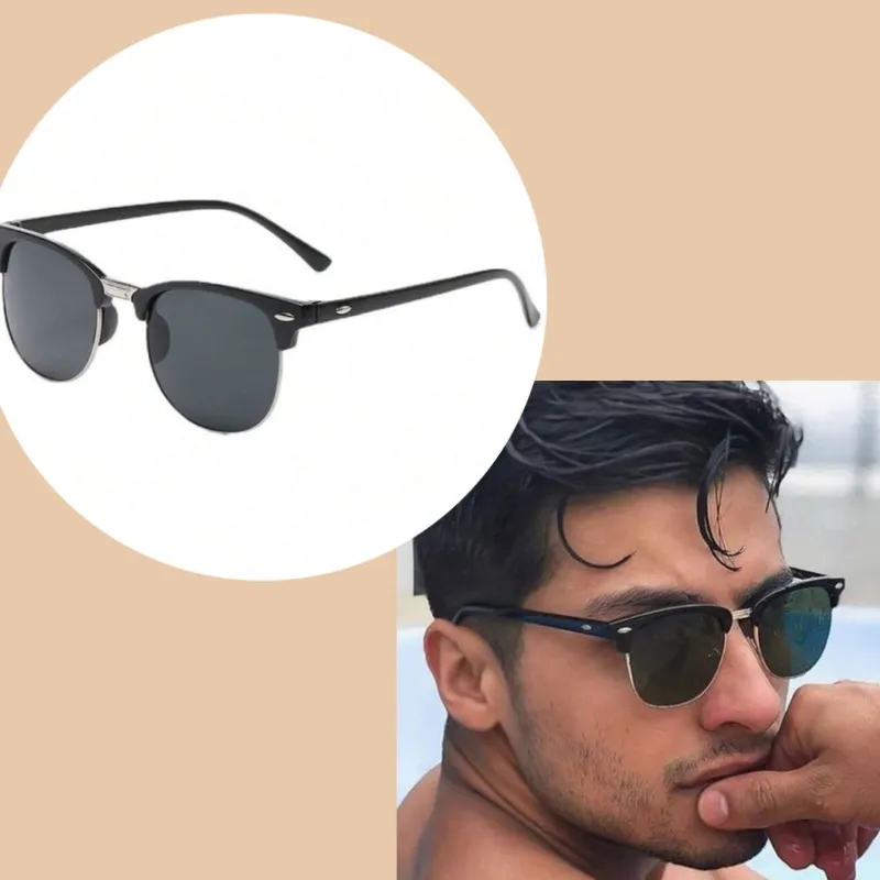 Gafas cristal negro 