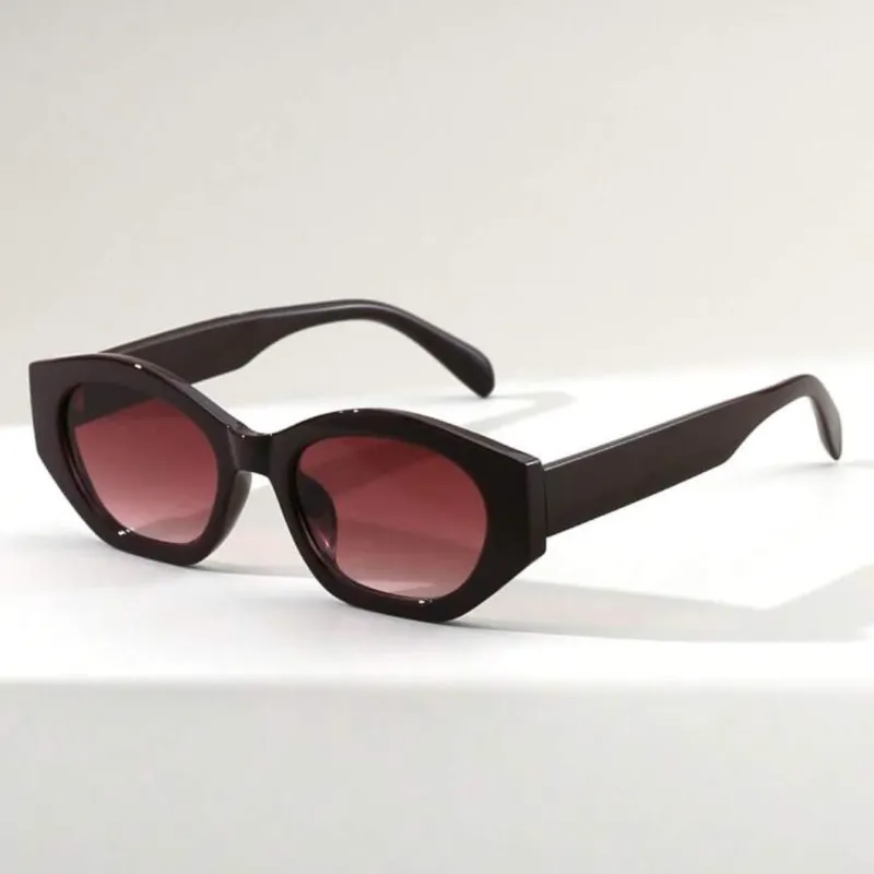 Gafas cristal rosa degradado