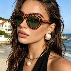 Gafas de cristal verde
