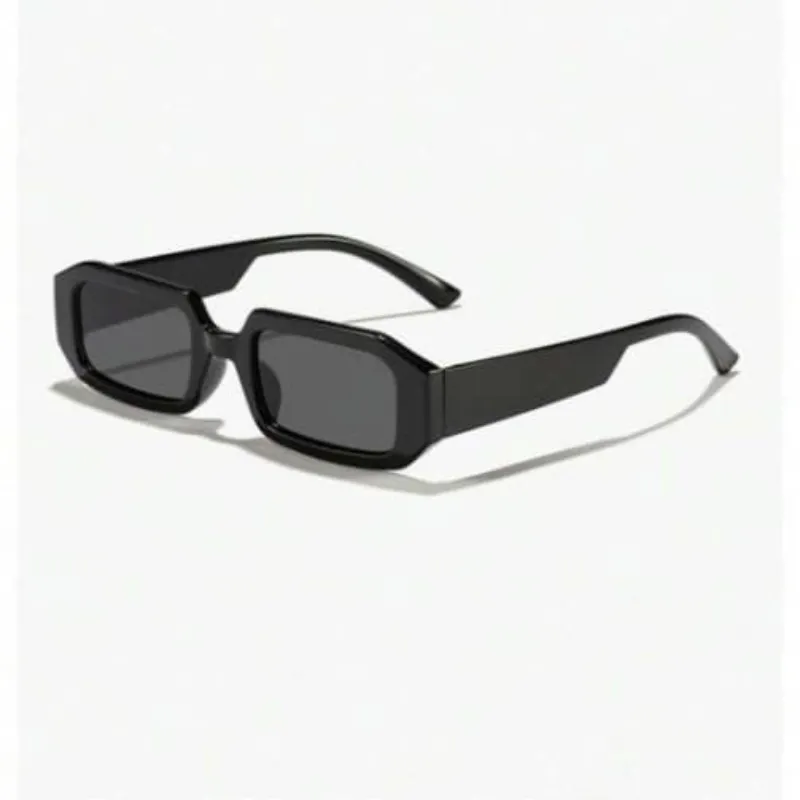 Gafas negras cuadradas 