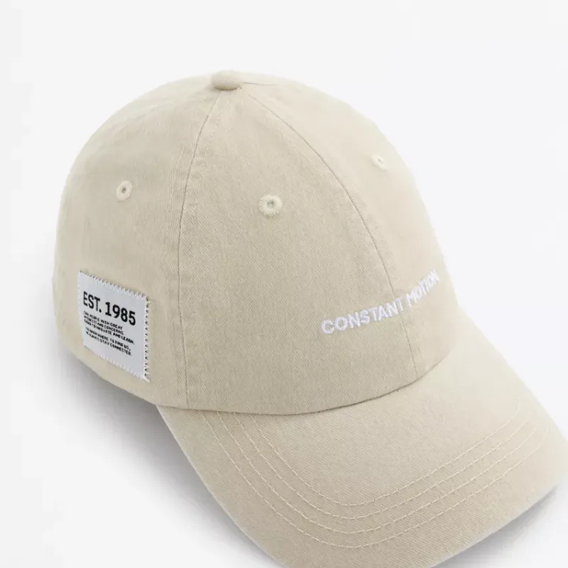 Gorra beige 