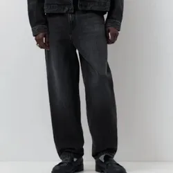 Jean negro de hombre