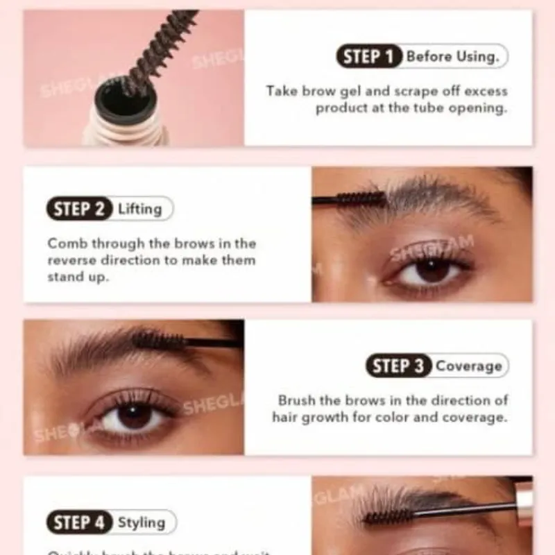 Máscara para tinte de cejas 