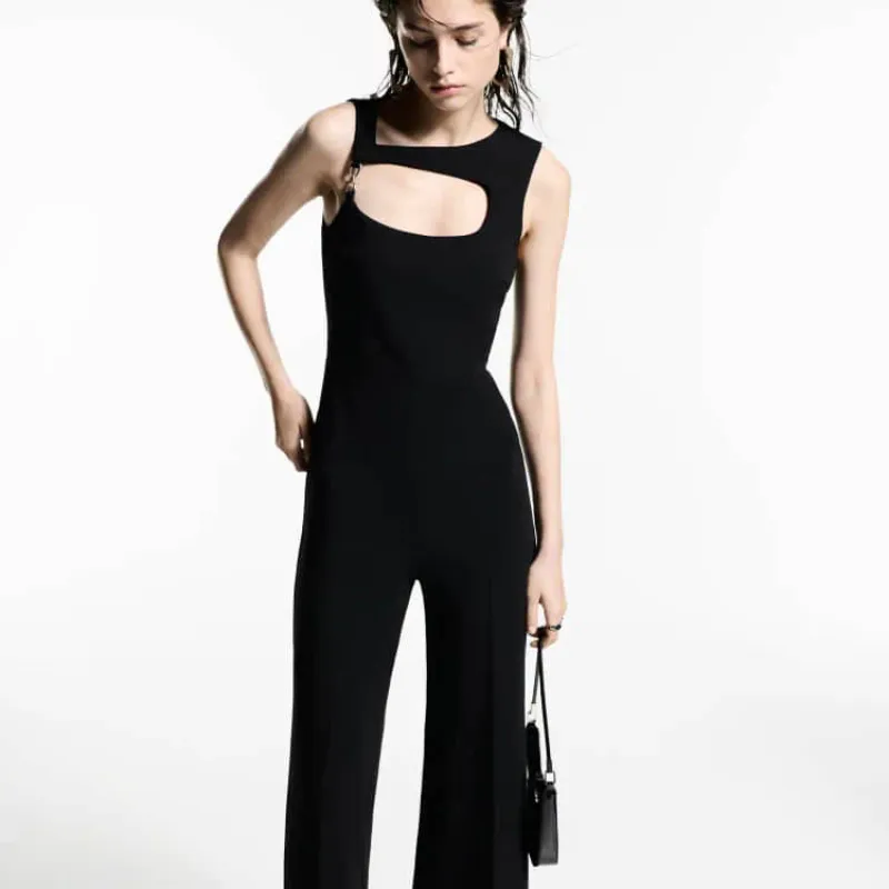 Mono negro detalle plateado