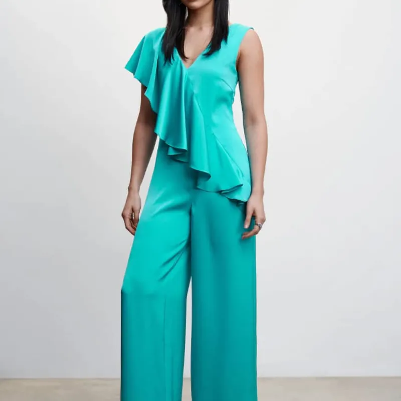Mono satinado azul celeste 