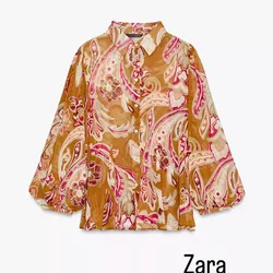 Camisa transparente de formas 