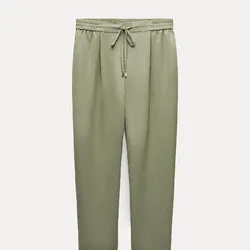 Pantalón ajustable verde 