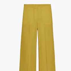 Pantalón amarillo mostaza