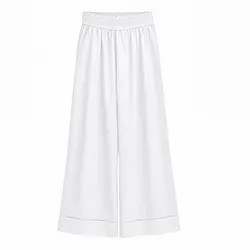 Pantalón blanco con diseño