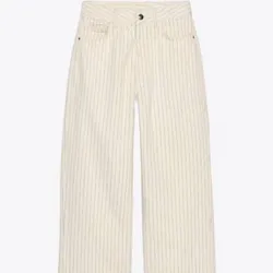 Pantalón de listas azules finas 