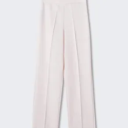 Pantalón de tela claro 