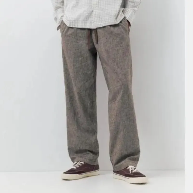 Pantalón de tela con cordón