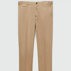 Pantalón de vestir crema 