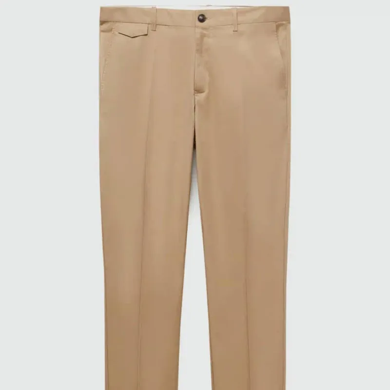 Pantalón de vestir crema 