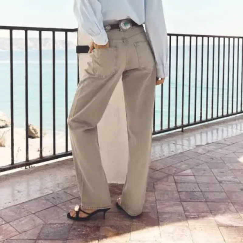 Pantalón gris Long Length