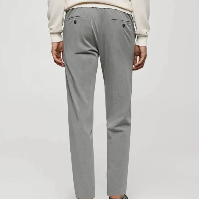 Pantalón gris Slim fit