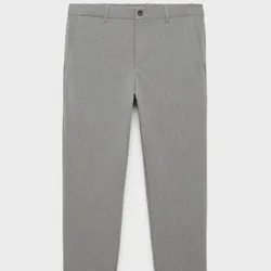 Pantalón gris Slim fit