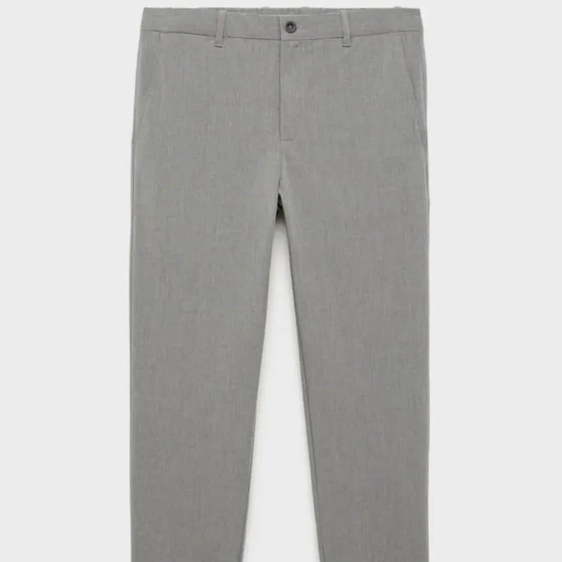 Pantalón gris Slim fit