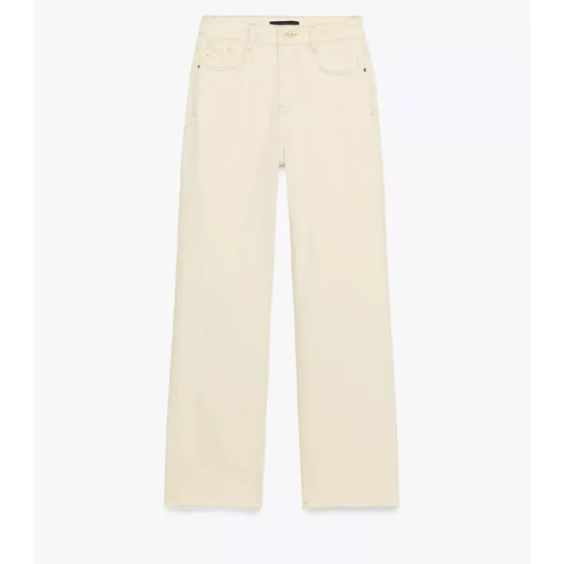 Pantalón mezclilla costuras 