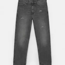 Pantalón negro entallado 