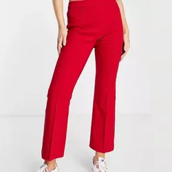 Pantalón tela rojo