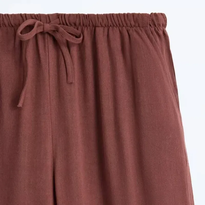 Pantaloneta marrón 