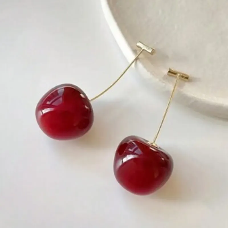 Pendientes de cereza 