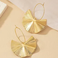 Pendientes dorados de alas