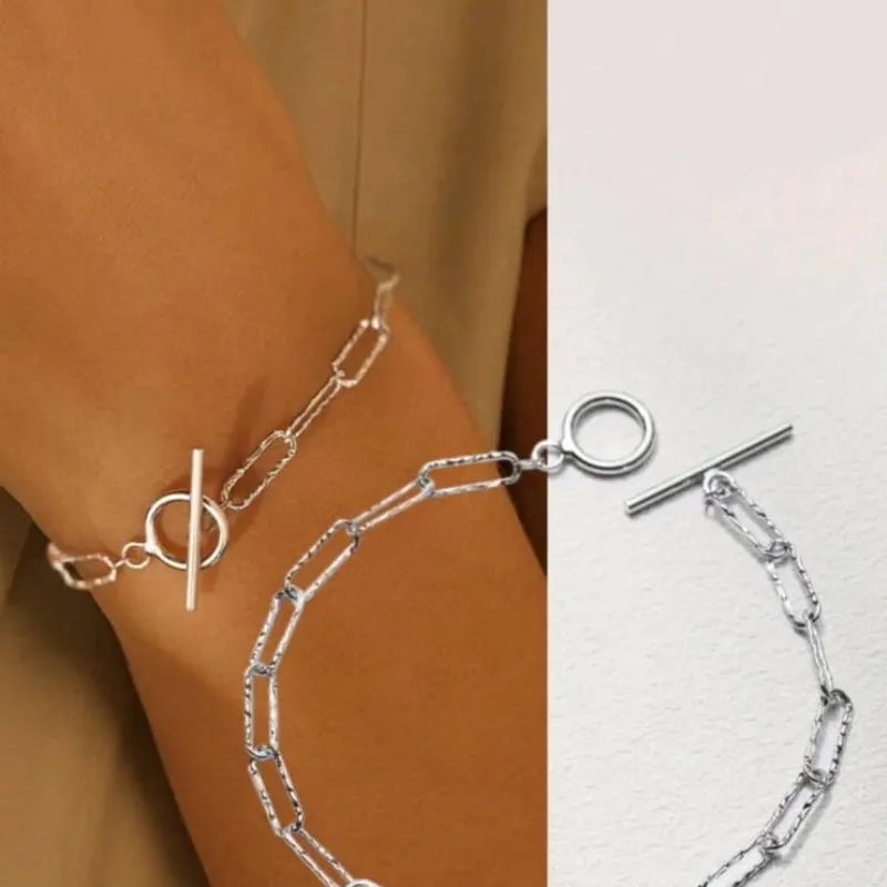 Pulsera de eslabones plata 925