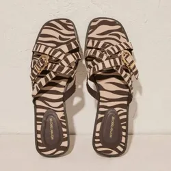 Sandalias animal print