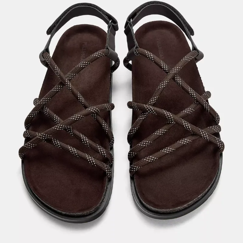 Sandalias de cordones 