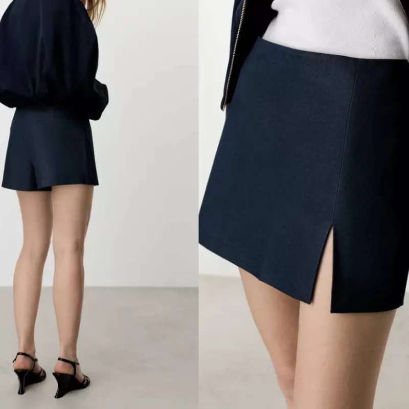 Saya-Short azul oscuro