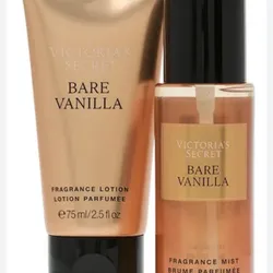 Set colonia y crema BARE VANILLA