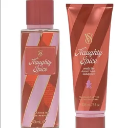 Set colonia y crema NAUGHTY