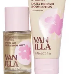 Set colonia y crema VANILLA