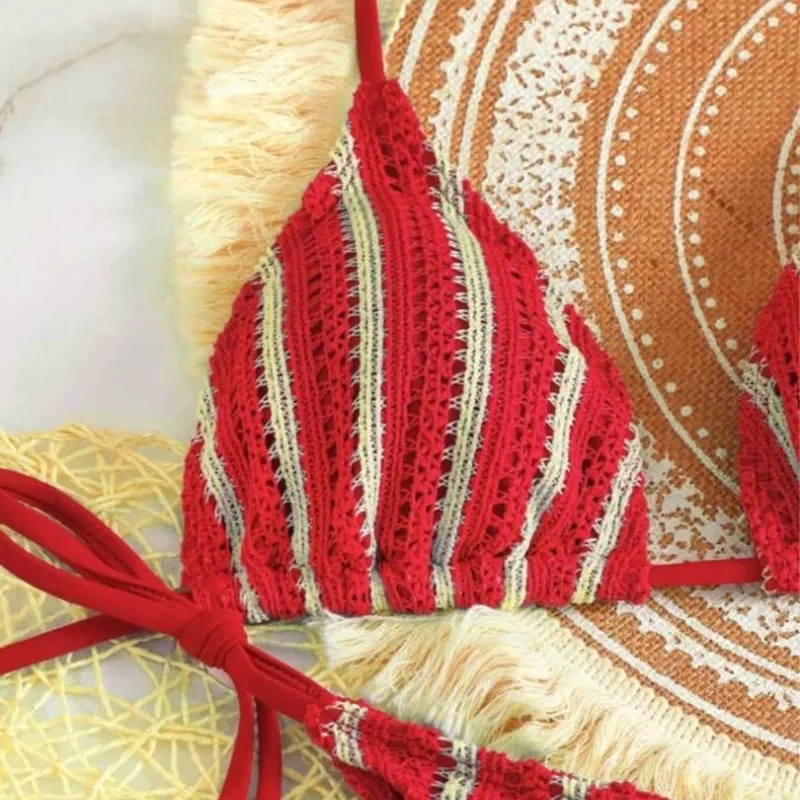 Set con short tejido