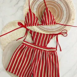 Set con short tejido