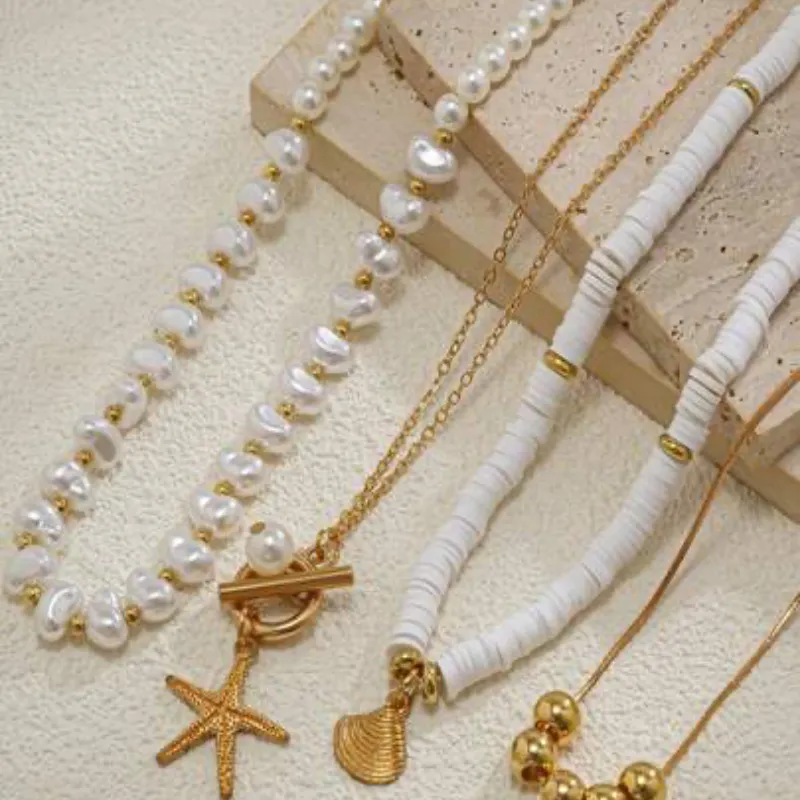 Set de 4 colgantes 