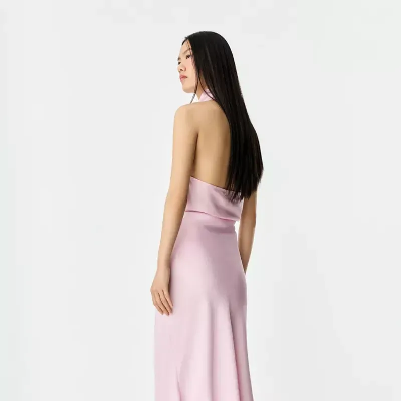 Set Falda y Top satinado